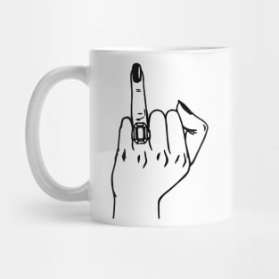 Wedding finger Mug